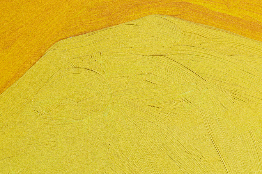 Amoako Boafo - Yellow Turtleneck